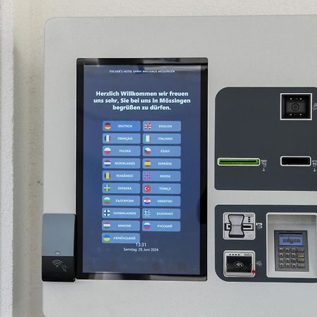 Fischer'S Hotel Brauhaus 24H Self Check In Mössingen Exterior foto